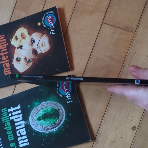 🌞2/15$ Lot 3 Livre Épouvante Pour Ado - Picture 3 of 7